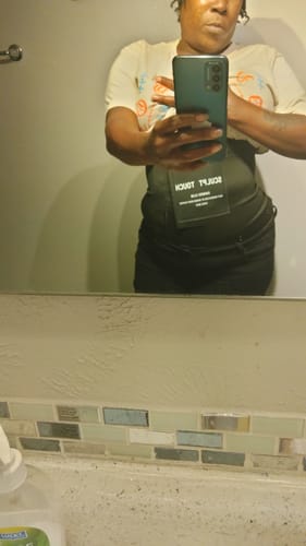 Customer photo review of Hourglass Girdle – Long Torso Cut(12")