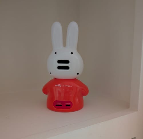 Customer photo review of Miffy Figure Wireless Speaker