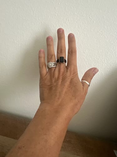 Tami A. review of Emerald Collection- Silicone Rings with Metal Frame image 1 out of 1