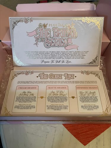 Customer photo review of P. Louise Wedding Wish Bridal Series - The Big Day XXXL Palette