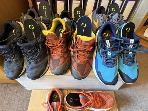 Customer photo review of Walking Insoles