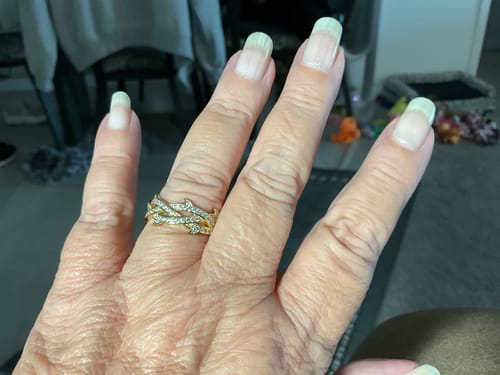 Customer photo review of Crown of Thorns Resilience Ring