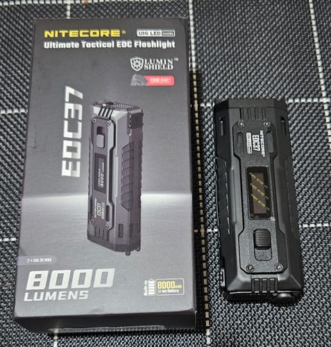 Customer photo review of EDC37 - 8000 lumens