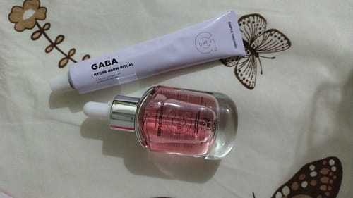 Customer photo review of Kit Hydra Glow Ritual Gaba + Solução Gaba