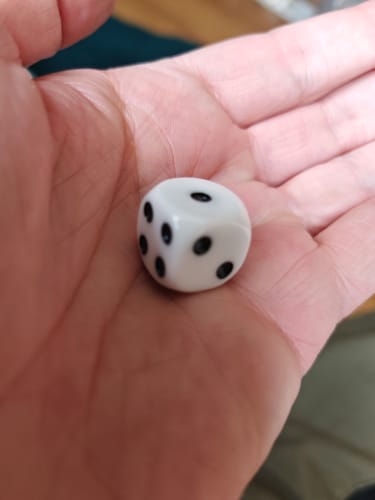 Customer photo review of Mental Die - White