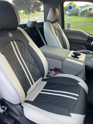 Customer photo review of Waterproof Ultra Car Seat Covers