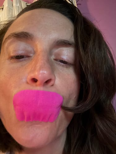 Customer photo review of Queen Mouth Tape - For Sleep