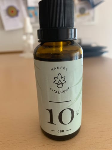 Customer photo review of CBD-Öl 10% in Bio-Hanföl