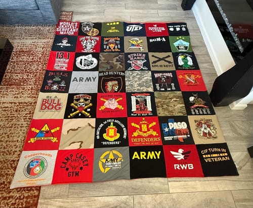Elias P. review of T Shirt Quilt by Project Repat image 1 out of 1