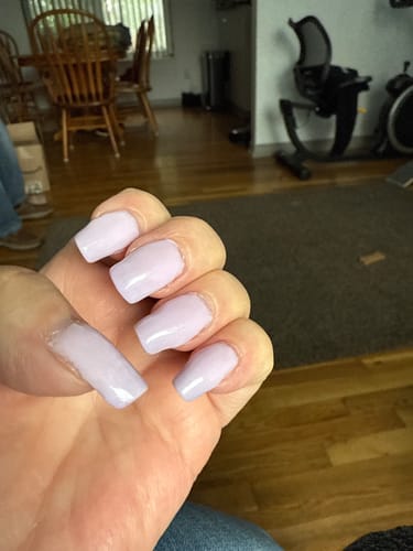 Customer photo review of D1420 Mooncurrent Glow Dip Powder