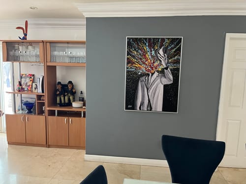 Customer photo review of LIMITED EDITION PRINT - MY HEAD EXPLODED