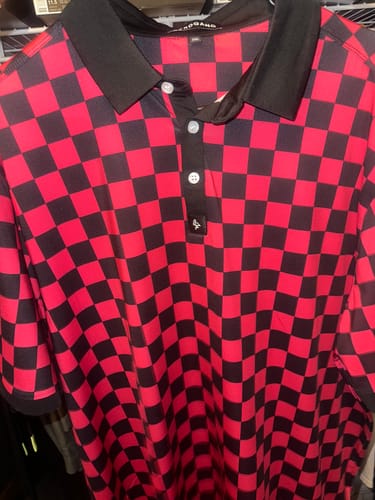 Customer photo review of Small Checkers - Red/Black