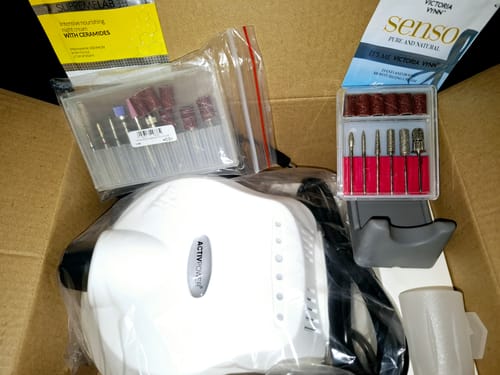 Customer photo review of Activ Power Nail Drill Machine J202 White 65W