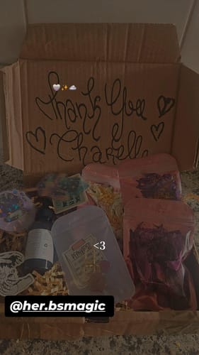 Customer photo review of IN THE MAKING Blue Lotus Tincture Drops