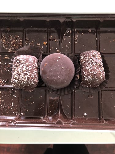 Customer photo review of Signature Collection Boxed Vegan Chocolate