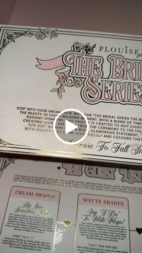 Customer video review of P. Louise Wedding Wish Bridal Series - The Big Day XXXL Palette