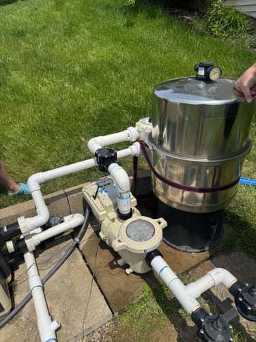 Customer photo review of Pentair Intelliflo VS Pump 1.5 hp - EC-011065