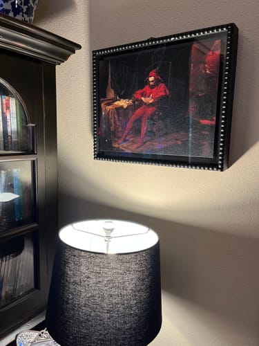 Customer photo review of Stańczyk - The Sad Jester by Jan Matejko