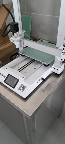 Customer photo review of 3D Removable Platform Hot Heated Bed Fiber Glass Plate for MOORE 2 series