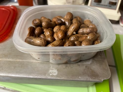 Customer photo review of Boil-The-Bag Boiled Peanuts (2 Bags)