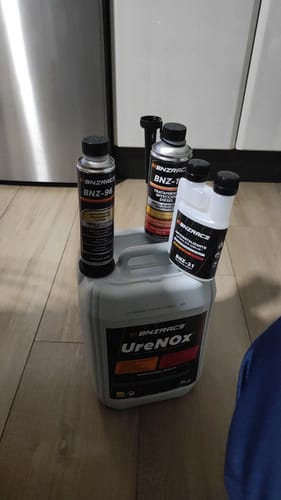 Customer photo review of Pack 2 BNZ-19 Tratamiento Limpiador Inyección Diésel - 400ml