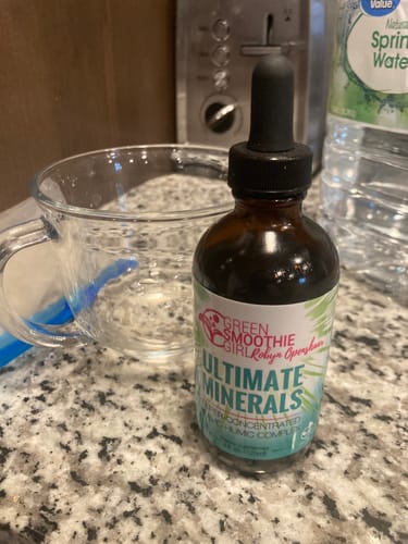 Customer photo review of Ultimate Minerals (4 oz)