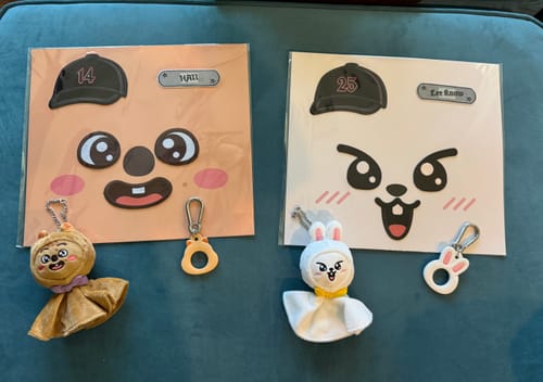 Customer photo review of STRAY KIDS - dominATE JAPAN STRAY KIDS WORLD TOUR OFFICIAL MD CUSTOM WAPPEN STICKER HAN QUOKKA