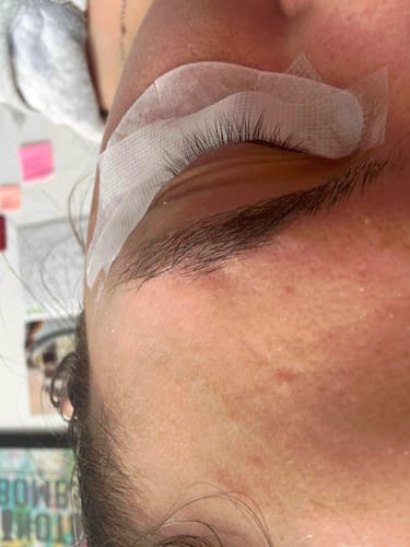 Customer photo review of Lash Growth Serum