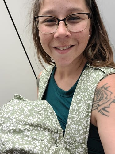 Customer photo review of Original Baby Carrier