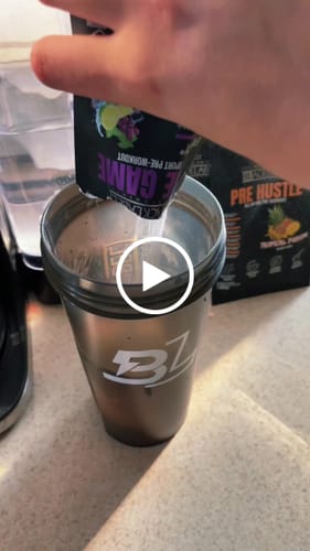 Customer video review of PRE WORKOUT SAMPLES + SHAKER
