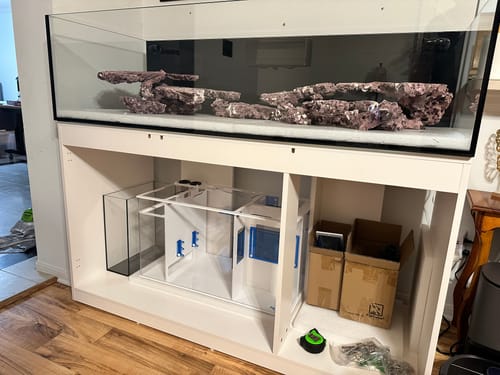 undefined review of Fiji Cube 95 Gallon Rimless EXT Glass Aquarium Tank Package image 1 out of 3