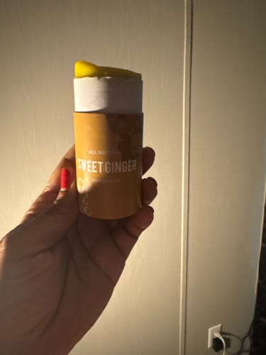 Customer photo review of Sweet Ginger Vapor Rub