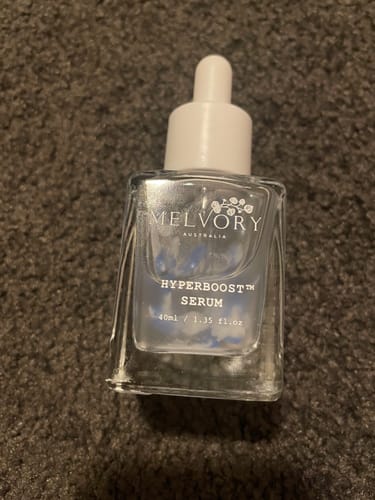 Customer photo review of Hyaluronic HyperBoost Serum