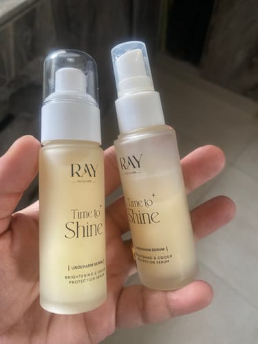 Customer photo review of Time To Shine (Under Arm Serum)