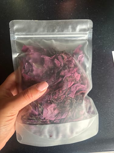Customer photo review of Red Lotus Whole Flower (Nymphaea rubra)