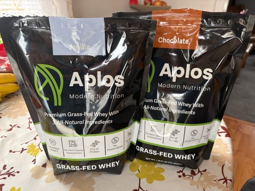 Customer photo review of Grass-Fed Whey