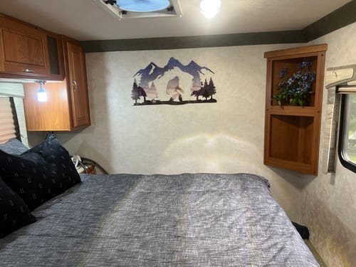 Customer photo review of Yosemite Night Bigfoot - Metal Wall Art