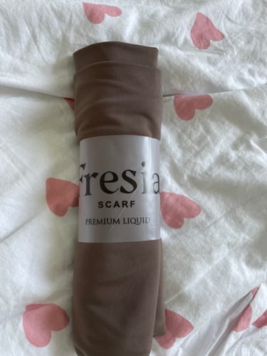 Customer photo review of Jersey Liquid Hijab