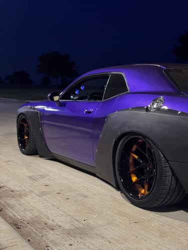 Customer photo review of CUSTOM 2-PIECE FORGED WHEELS : RV-DR08D HIDDEN SCREWS