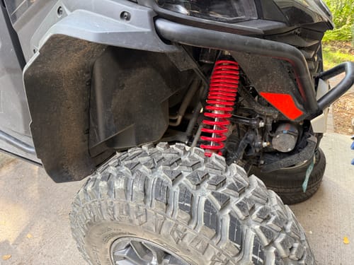 Customer photo review of CFMoto Wheel Spacers - ZForce 800/950 (Gen2)
