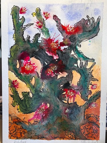 Customer photo review of Aquarylic Color - Olivgrün