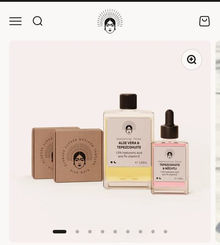 Customer photo review of Mexican Skincare Bestseller