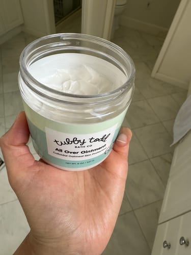 Customer photo review of All Over Ointment Eczema Treatment