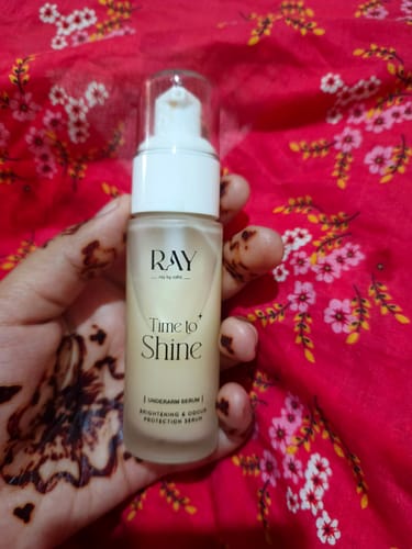 Customer photo review of Time To Shine (Under Arm Serum)