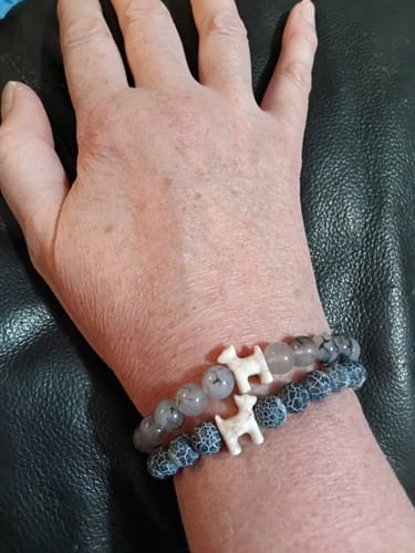 Viki J. review of STRĀ Dog Beaded Bracelet image 1 out of 1