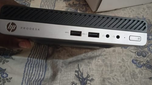 Customer photo review of HP ProDesk 400 G3 High Performance Mini PC | Intel i5-7th Gen | Win 11 Pro | Refurbished