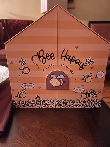 Customer photo review of Bee Positive Advent Calendar