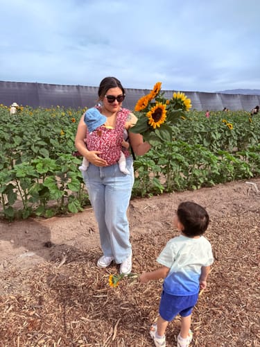 Customer photo review of Original Baby Carrier