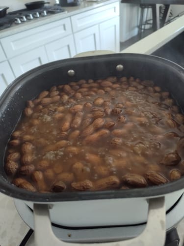 Customer photo review of Boil-The-Bag Boiled Peanuts (4 Bags)