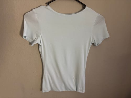 Customer photo review of Bamboo Faye top (saltwater)